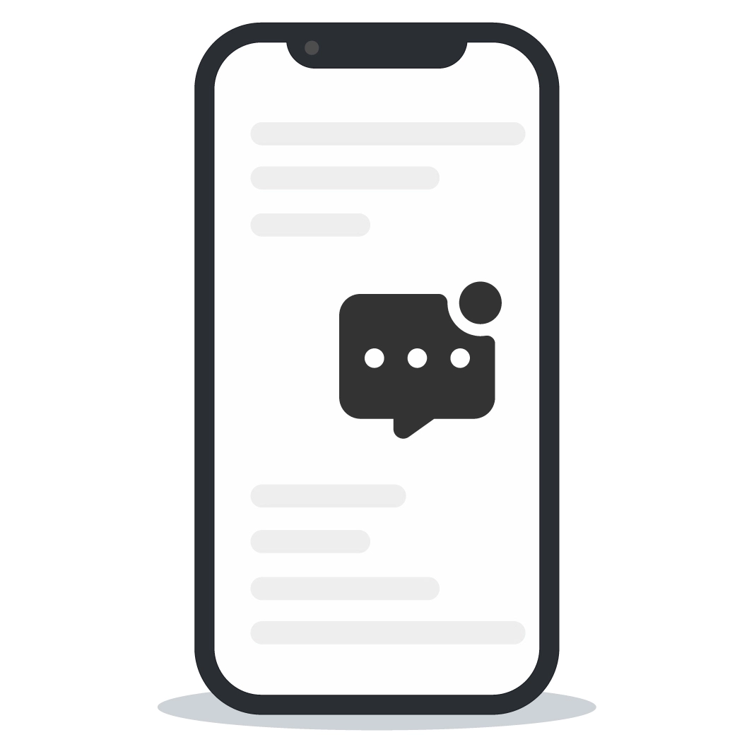 ภาพแสดงหน้าจอมือถือแจ้งเตือนการเข้าพื้นที่ของผู้มาติดต่อผ่านระบบ GuestGate